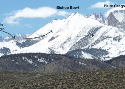 Bishop Bowl, Backcountry Skiing,